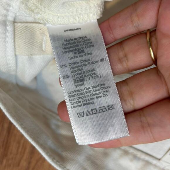 NWT Madewell Low-Slung Baggy Jean: Airy Denim Edition In Vintage Canvas Size 32 - Picture 8 of 10